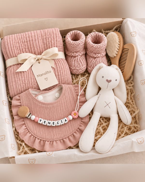Box especial Manolito, color rosa