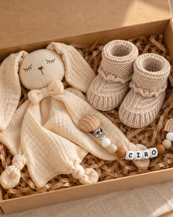 Box Pequeño tesoro, color beige